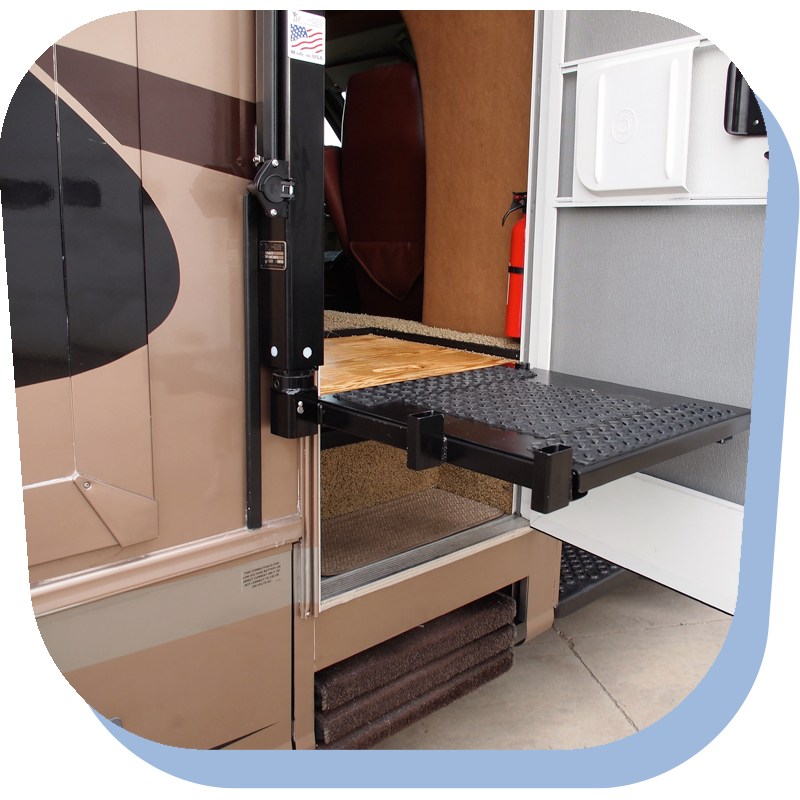 Class A Motorhome Wheelchair Lift Install